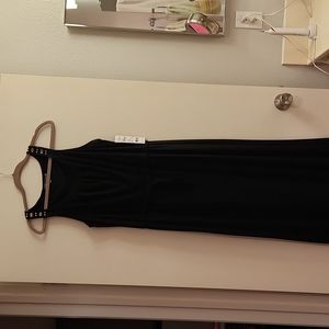 NWT Long black dress.